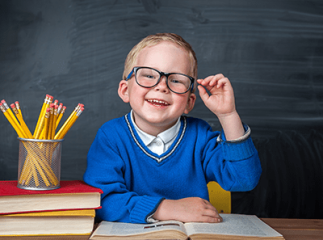 Enfant à l'école